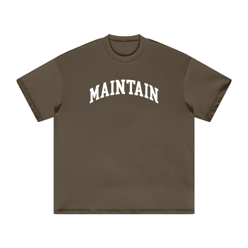 MAINTAIN EARTH-TONE TEE